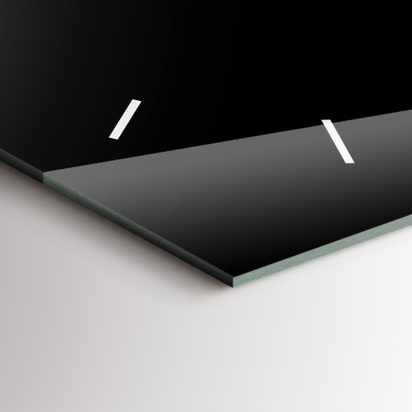 Horloge rectangulaire horizontale Le langage corporel du lion sauvage