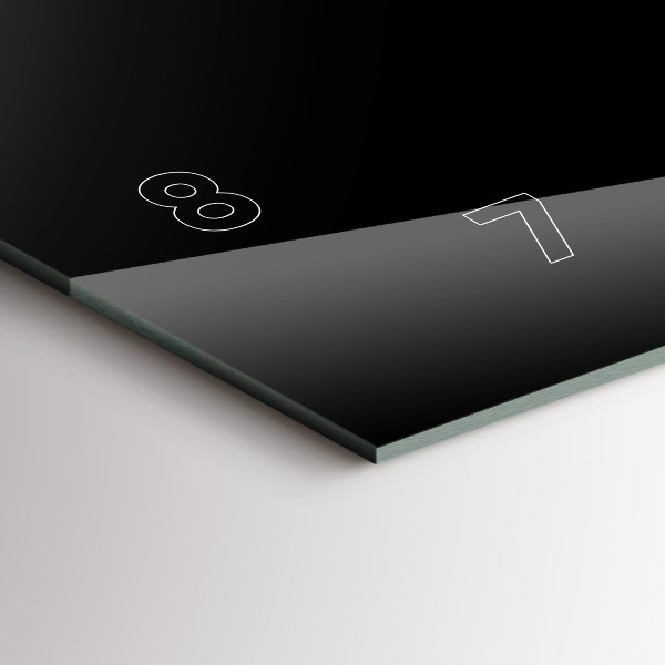 Horloge rectangulaire horizontale Le langage corporel du lion sauvage