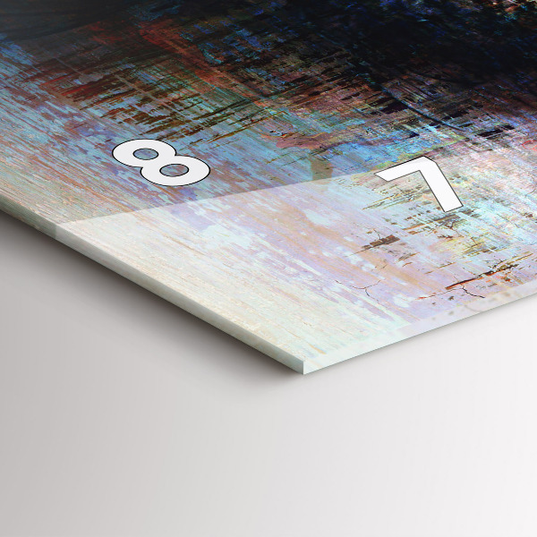 Horloge rectangulaire horizontale Street Art Eye