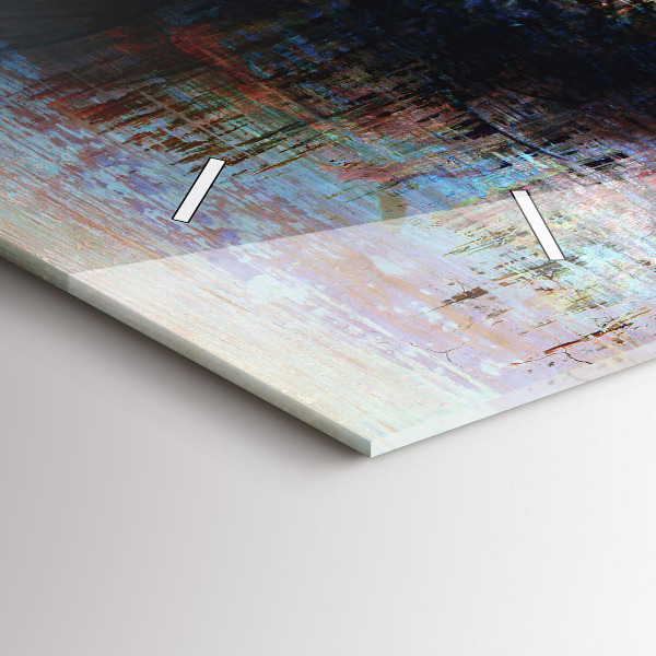 Horloge rectangulaire horizontale Street Art Eye