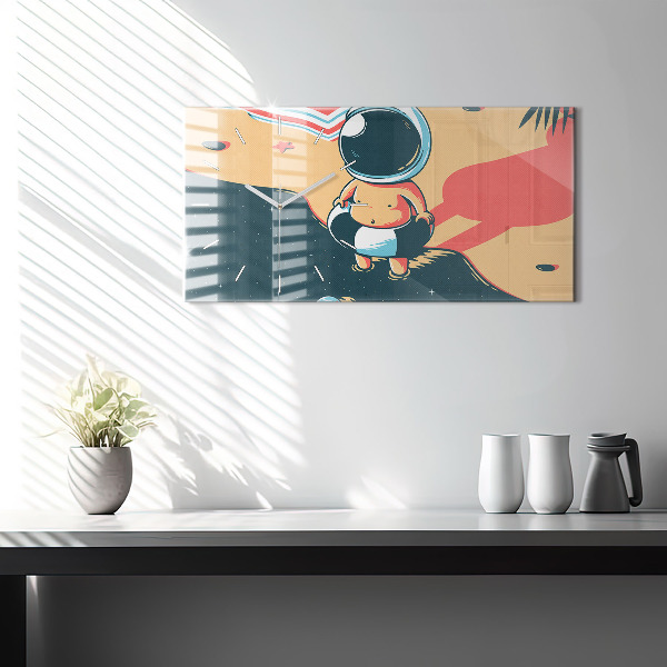 Horloge rectangulaire horizontale 'L''imagination des enfants'