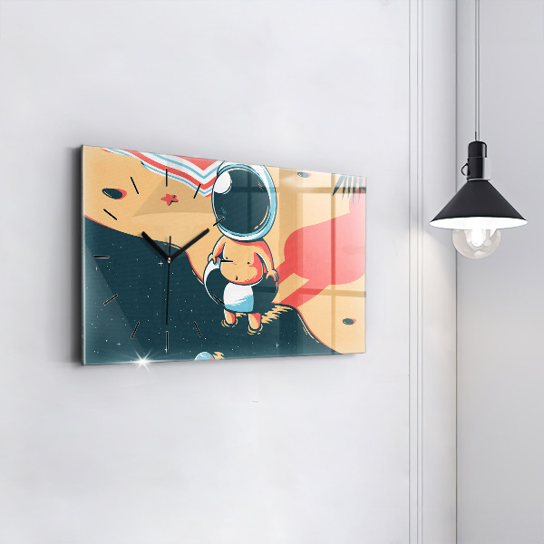 Horloge rectangulaire horizontale 'L''imagination des enfants'