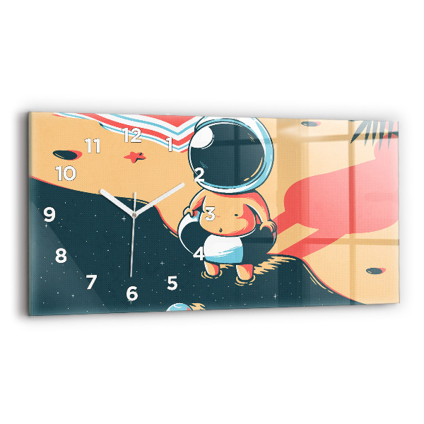 Horloge rectangulaire horizontale 'L''imagination des enfants'