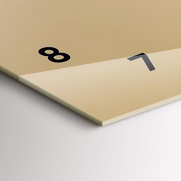 Horloge rectangulaire horizontale Hibou - un signe de sagesse