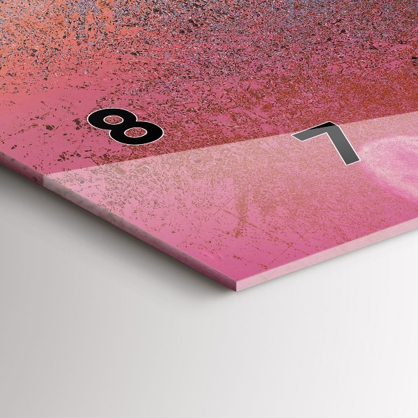 Horloge rectangulaire horizontale Cyberespace