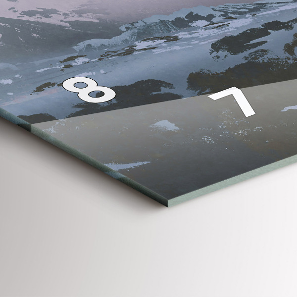 Horloge rectangulaire horizontale Astronautes de la Voie lactée