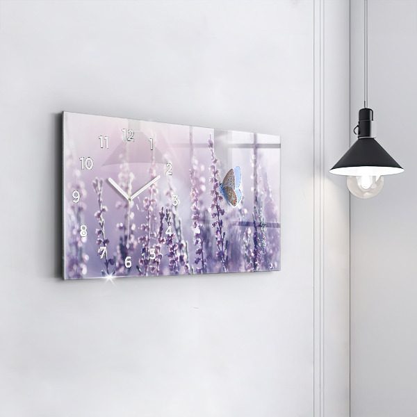 Horloge rectangulaire horizontale Abstraction