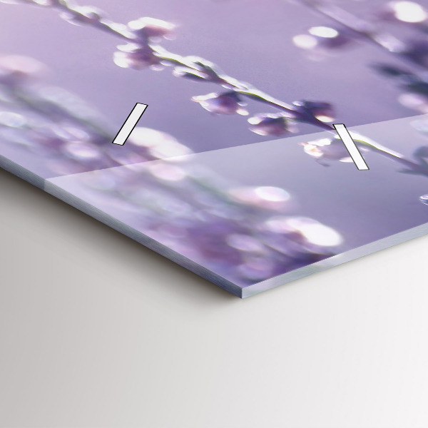 Horloge rectangulaire horizontale Abstraction