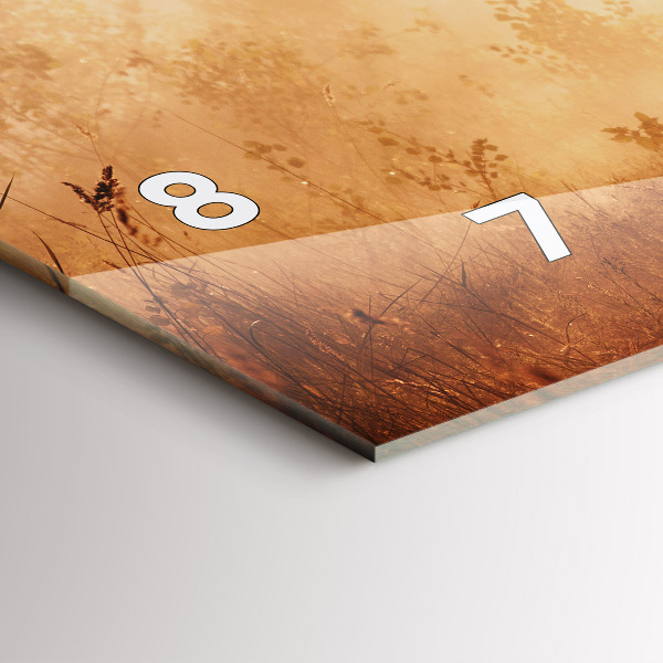 Horloge rectangulaire horizontale Marines des États-Unis