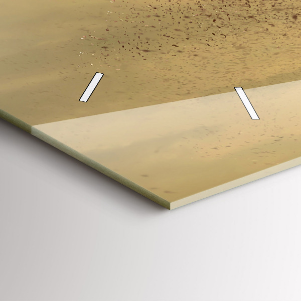 Horloge rectangulaire horizontale Femme en silhouette