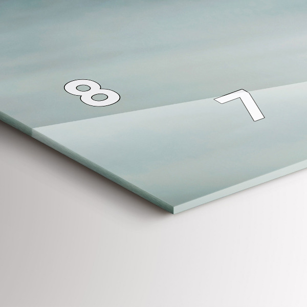 Horloge rectangulaire horizontale Adrénaline de style moteur