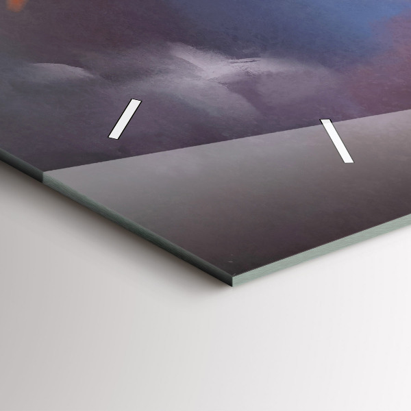 Horloge rectangulaire horizontale Garçon avec des ailes