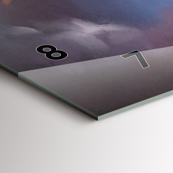 Horloge rectangulaire horizontale Garçon avec des ailes