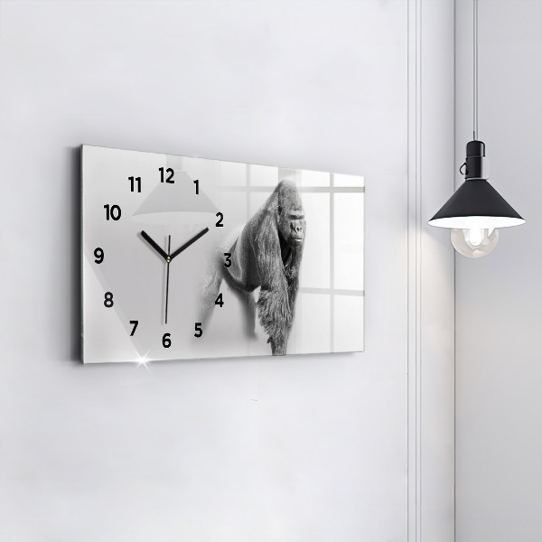 Horloge rectangulaire horizontale 'Collection d''art animalier'