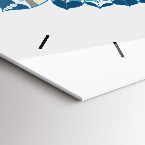 Horloge murale horizontale Chouette en vol