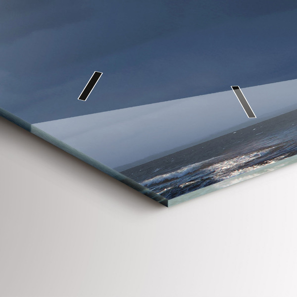 Horloge rectangulaire horizontale Phare