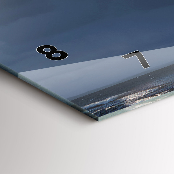 Horloge rectangulaire horizontale Phare