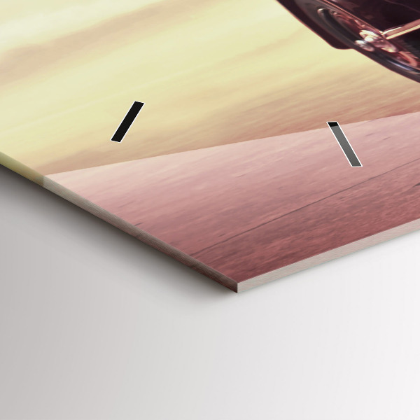 Horloge rectangulaire horizontale Voiture ancienne