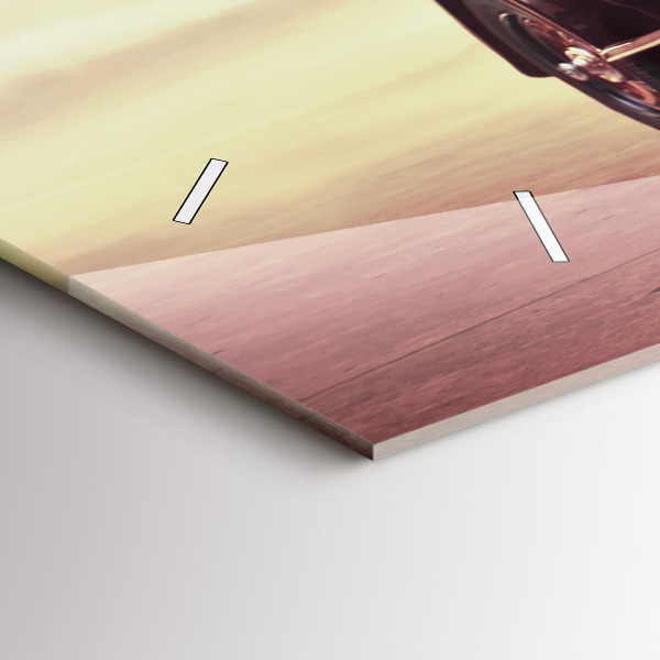 Horloge rectangulaire horizontale Voiture ancienne