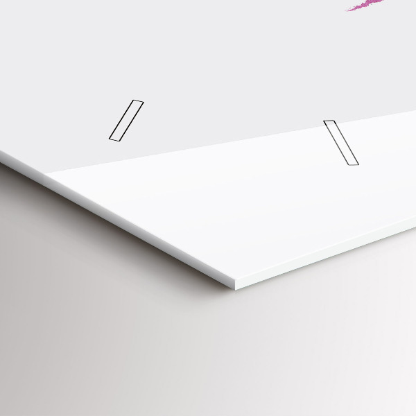 Horloge rectangulaire horizontale Illustration du coureur