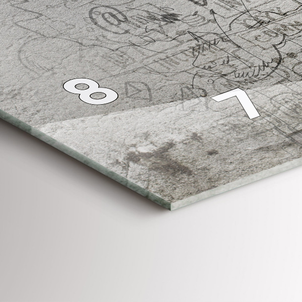 Horloge rectangulaire horizontale Croquis de la ville