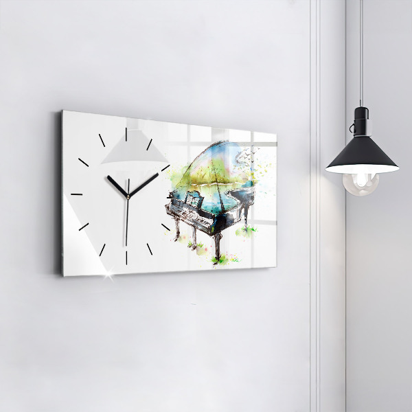 Horloge rectangulaire horizontale Illustration 4 Saisons