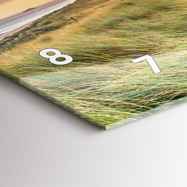 Horloge rectangulaire horizontale Phare