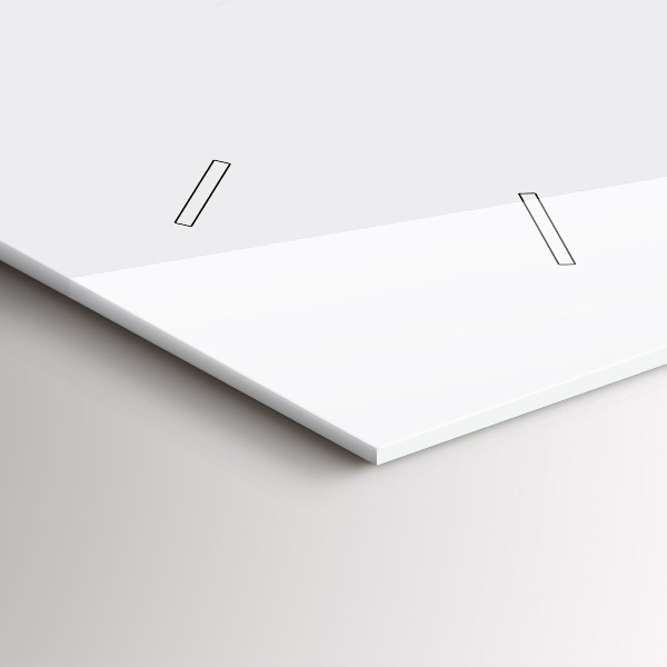 Horloge rectangulaire horizontale Vélos de ville colorés