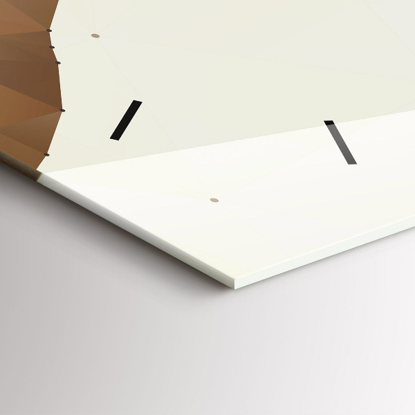 Horloge rectangulaire horizontale 'Création d''Adam'