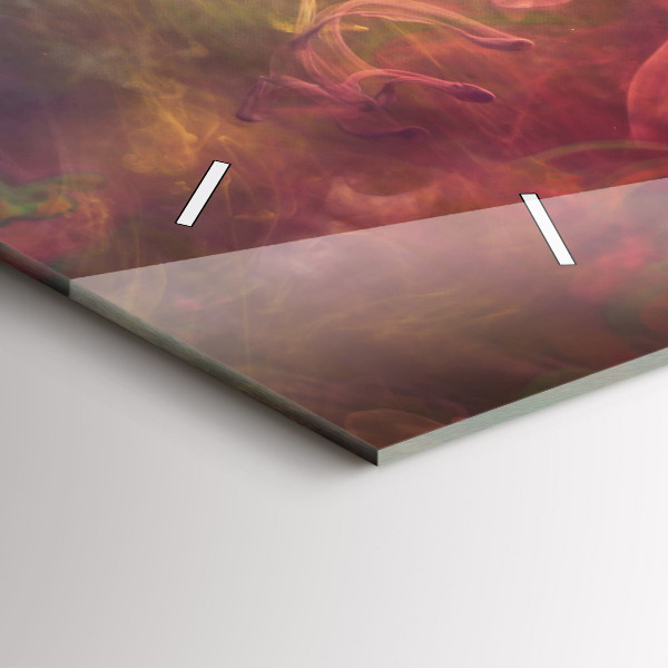 Horloge rectangulaire horizontale 'Portrait d''une femme'