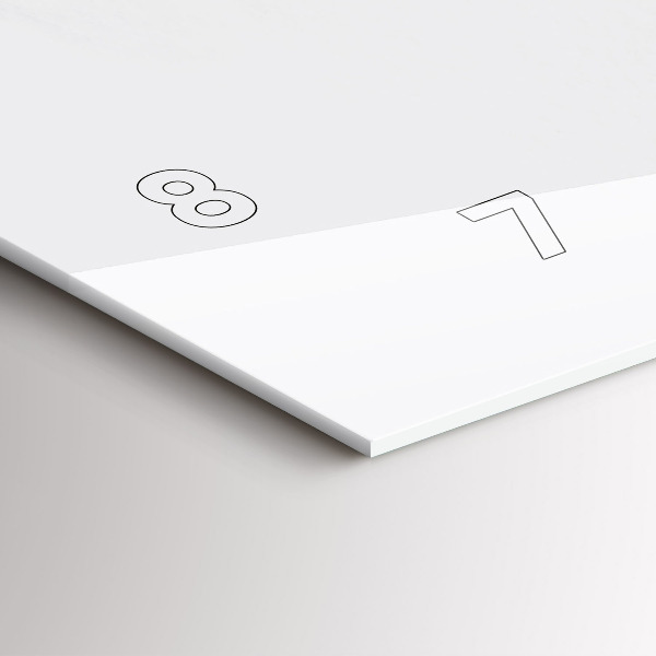 Horloge rectangulaire horizontale 'Portrait d''une femme'