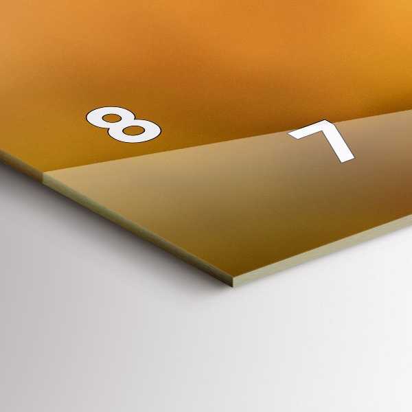 Horloge murale horizontale Colibri