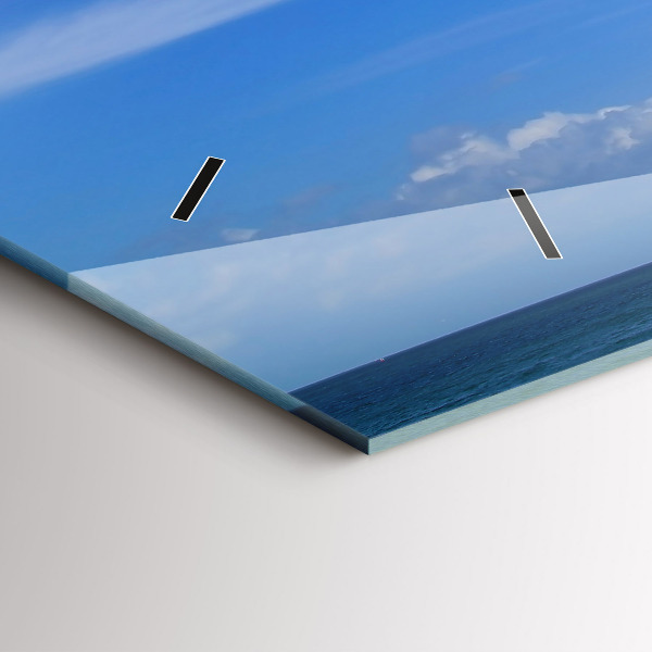 Horloge rectangulaire horizontale Phare