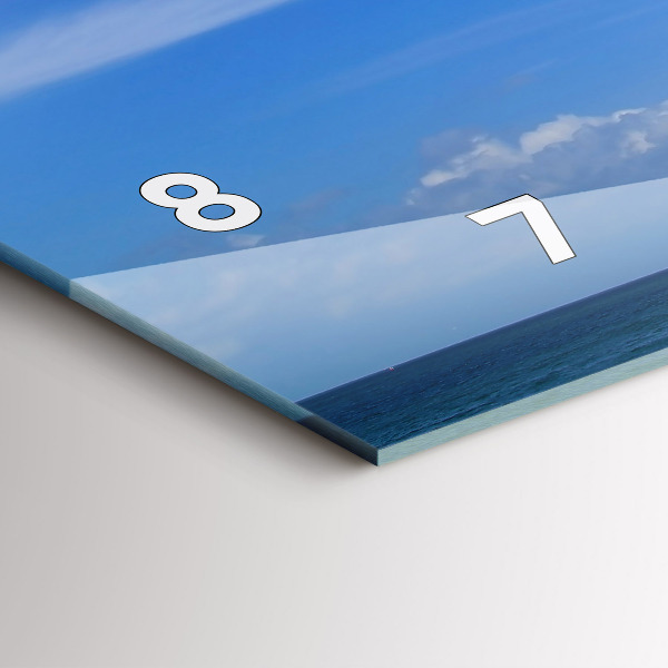 Horloge rectangulaire horizontale Phare