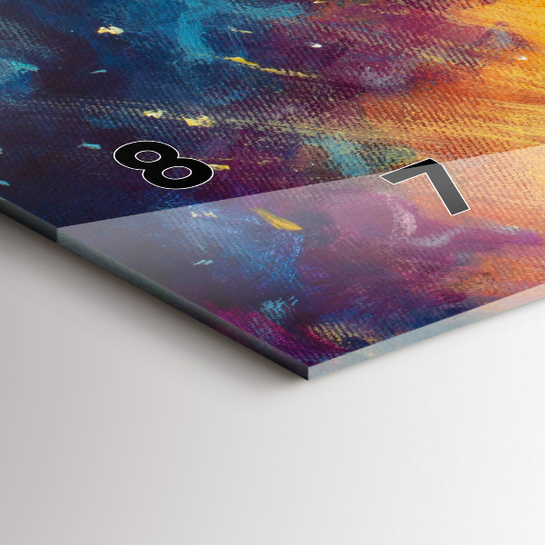 Horloge murale horizontale Abstraction Le Petit Prince