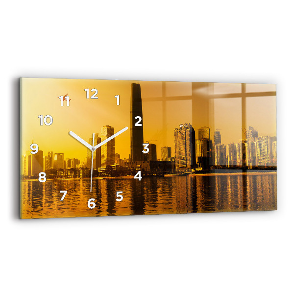 Horloge rectangulaire horizontale Rivière Zhujiang