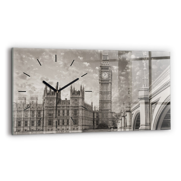 Horloge rectangulaire horizontale Londres Angleterre Big Ben
