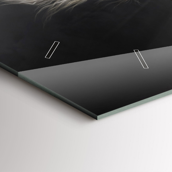 Horloge rectangulaire horizontale Cheval au galop