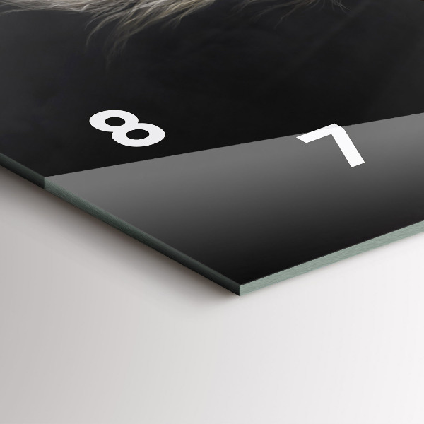 Horloge rectangulaire horizontale Cheval au galop