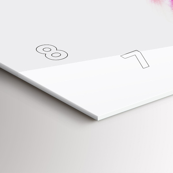 Horloge rectangulaire horizontale Femmes en robes colorées