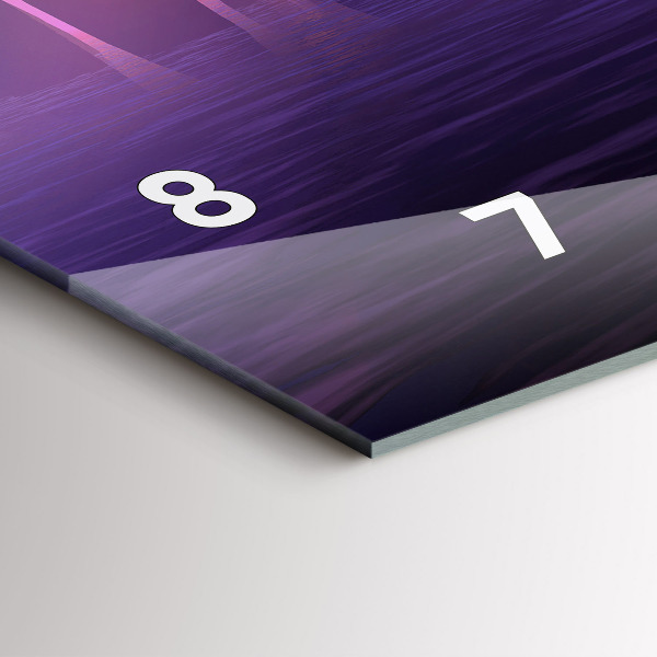 Horloge rectangulaire horizontale Coucher de soleil à Stonehenge