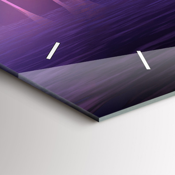 Horloge rectangulaire horizontale Coucher de soleil à Stonehenge