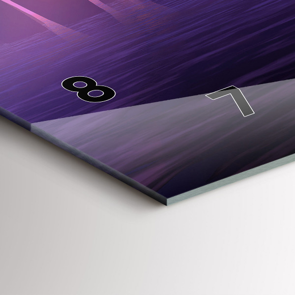 Horloge rectangulaire horizontale Coucher de soleil à Stonehenge