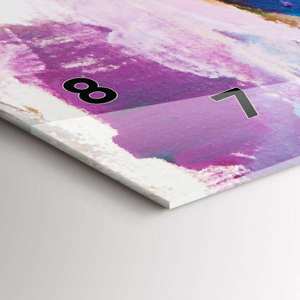 Horloge rectangulaire horizontale Préparation de la ballerine