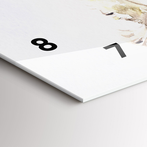 Horloge rectangulaire horizontale Oiseaux en vol