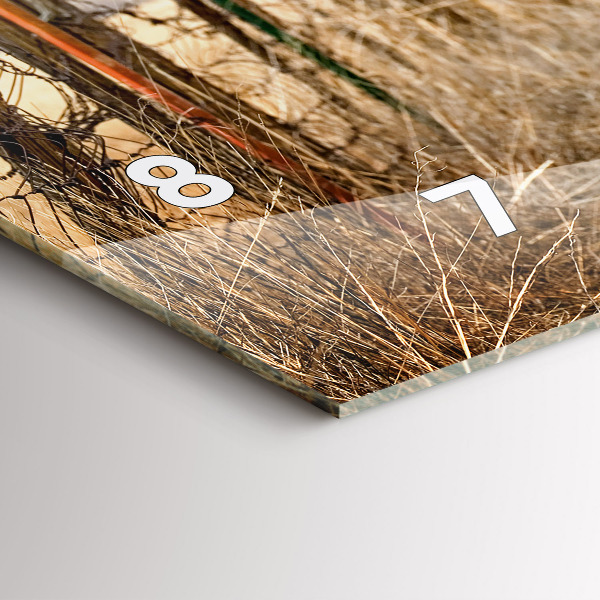 Horloge rectangulaire horizontale Vieilles voitures