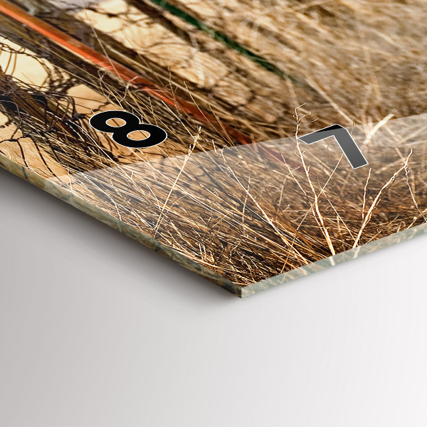 Horloge rectangulaire horizontale Vieilles voitures