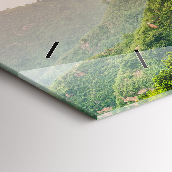 Horloge rectangulaire horizontale La Grande Muraille de Chine