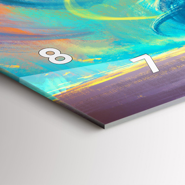 Horloge murale horizontale Bébé et ballons