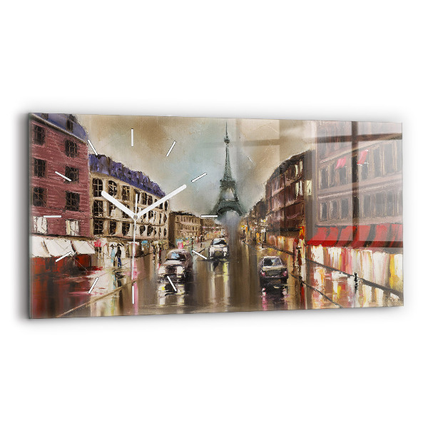 Horloge murale horizontale Ville de Paris